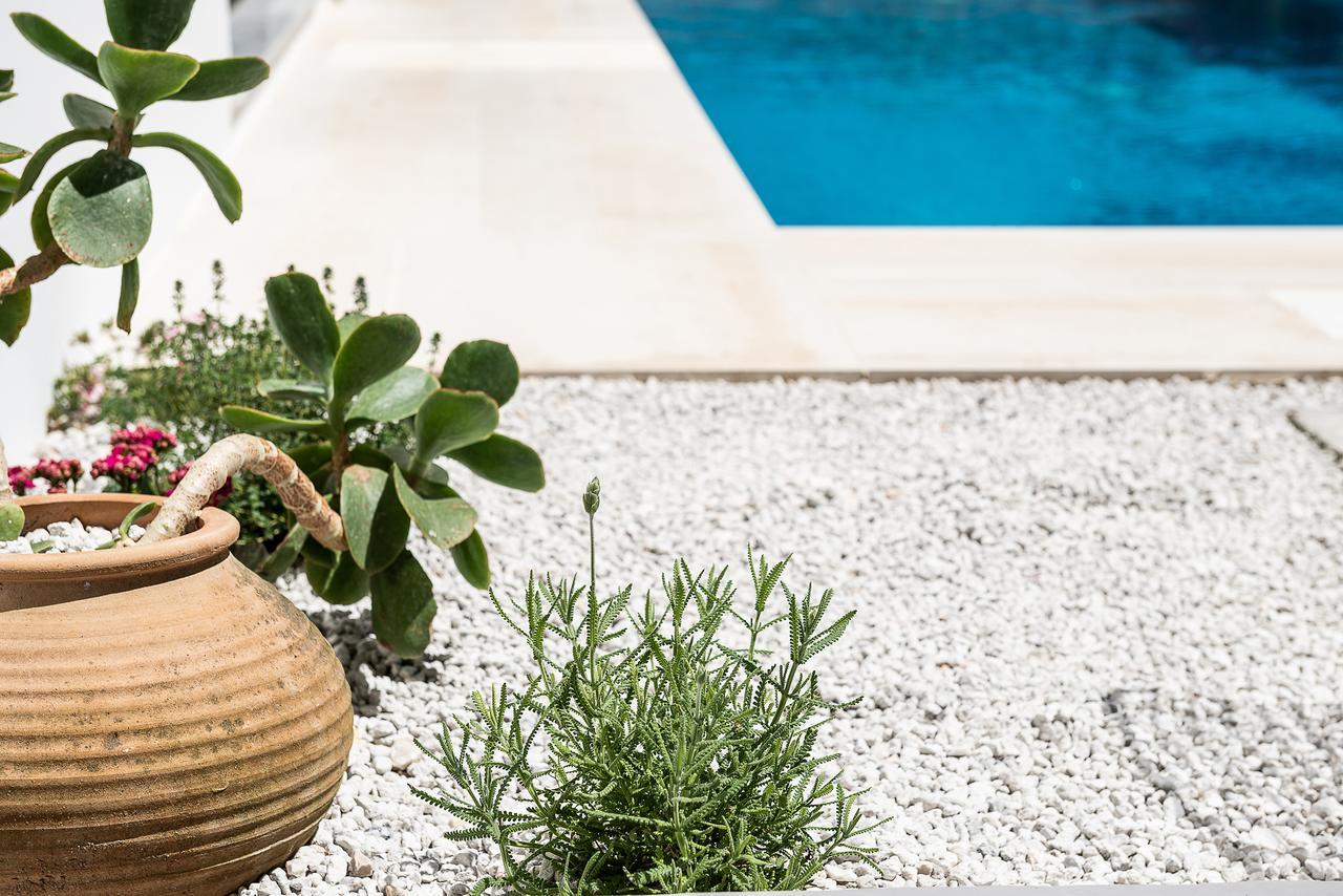 Fos Villa, A Luxe House With Private Heated Pool Galatas  ภายนอก รูปภาพ