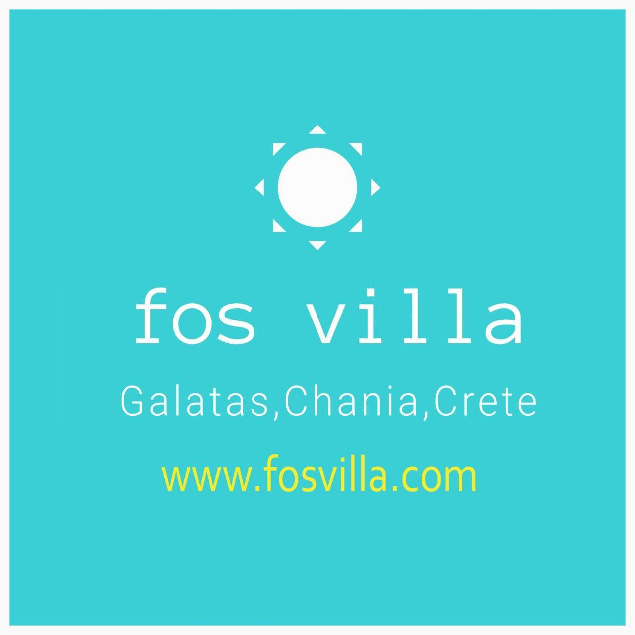 Fos Villa, A Luxe House With Private Heated Pool Galatas  ภายนอก รูปภาพ